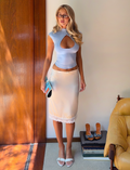 LEISEL SKIRT - CREMA