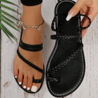 Sandalias Planas Mujer — Suela Blanda Antideslizante para Verano