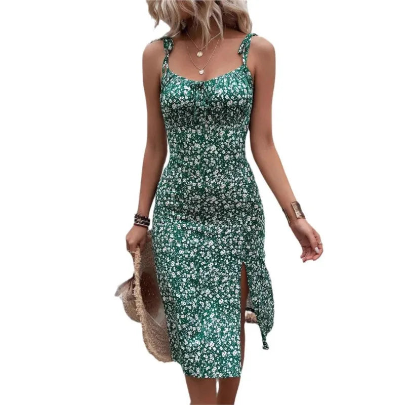 Vestido Veraniego con Tirantes Ajustables