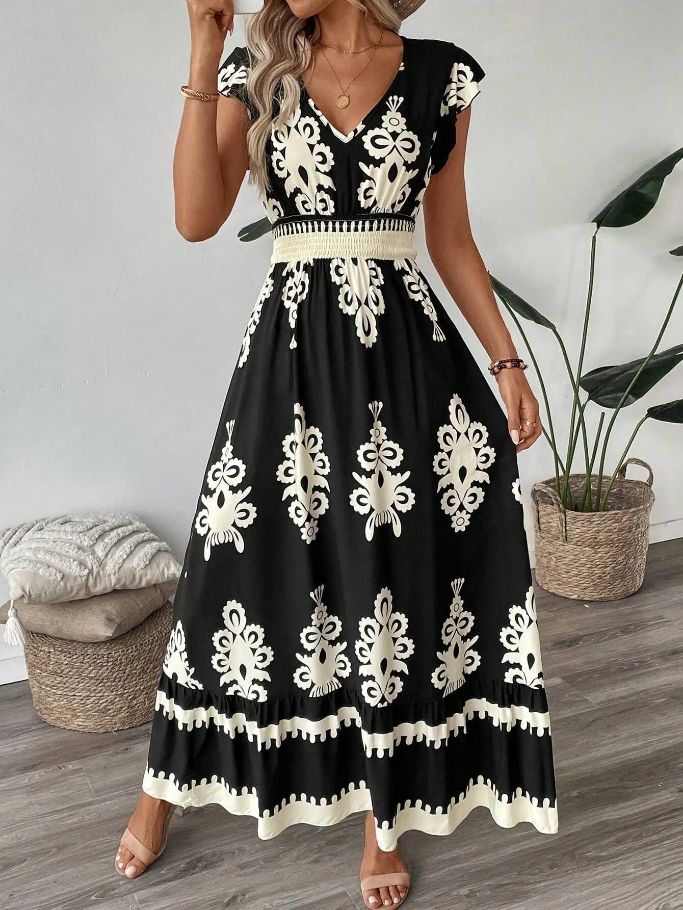 Estampado Largo