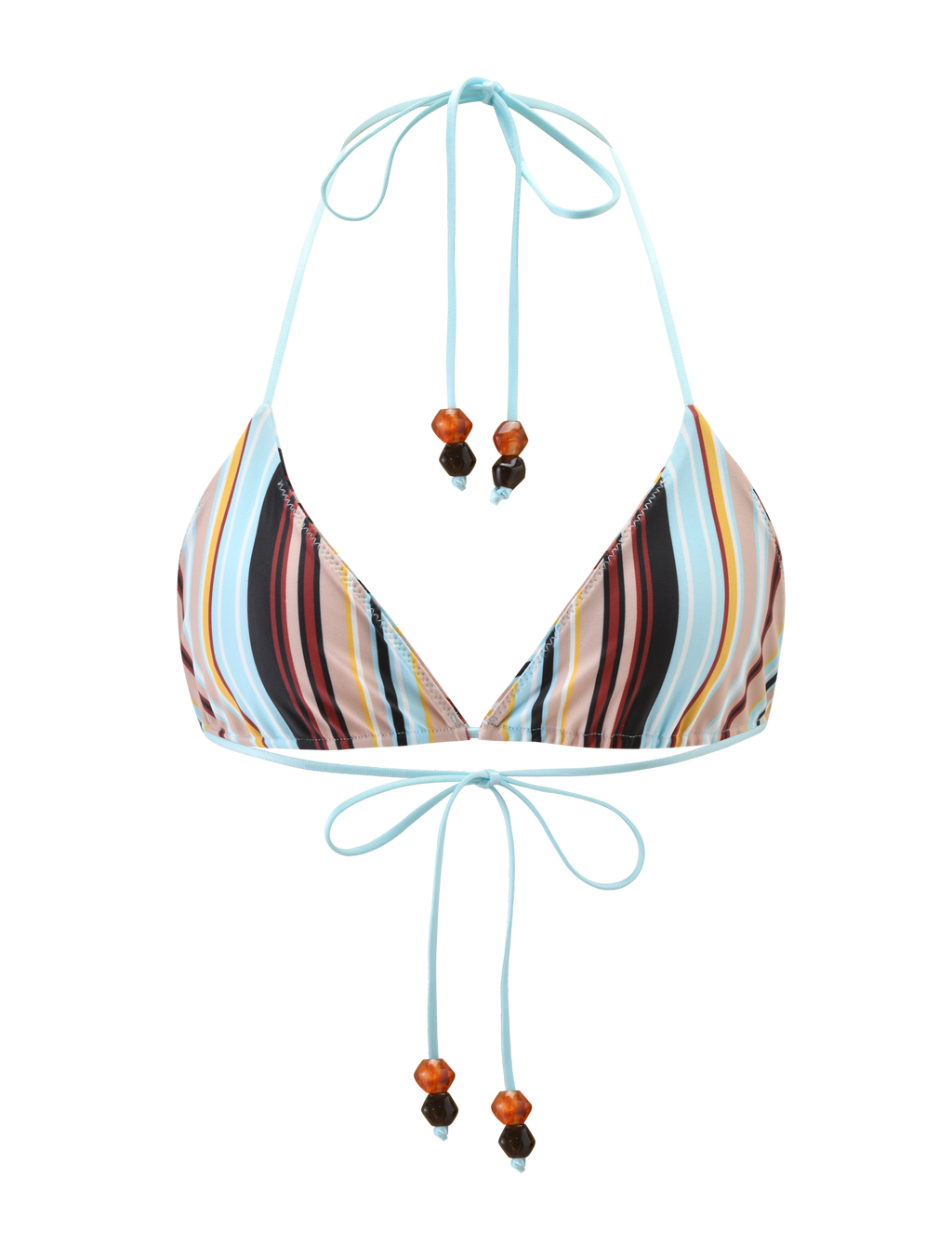 AVE BIKINI TOP - VARIEGATED STRIPE