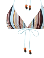 AVE BIKINI TOP - VARIEGATED STRIPE