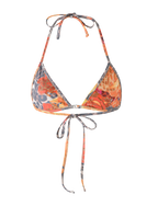 DIANA BIKINI TOP - MULTI : LEOPARD : ORANGE LEOPARD