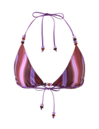 FINLEA BIKINI TOP - DUSK OMBRE STRIPE