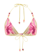 FINLEA BIKINI TOP - WATERCOLOUR FLORAL