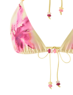 FINLEA BIKINI TOP - WATERCOLOUR FLORAL