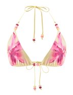 FINLEA BIKINI TOP - WATERCOLOUR FLORAL