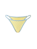 DIANA SWIM SKIRT SET - LEMON AND BLUEBERRY SPOT