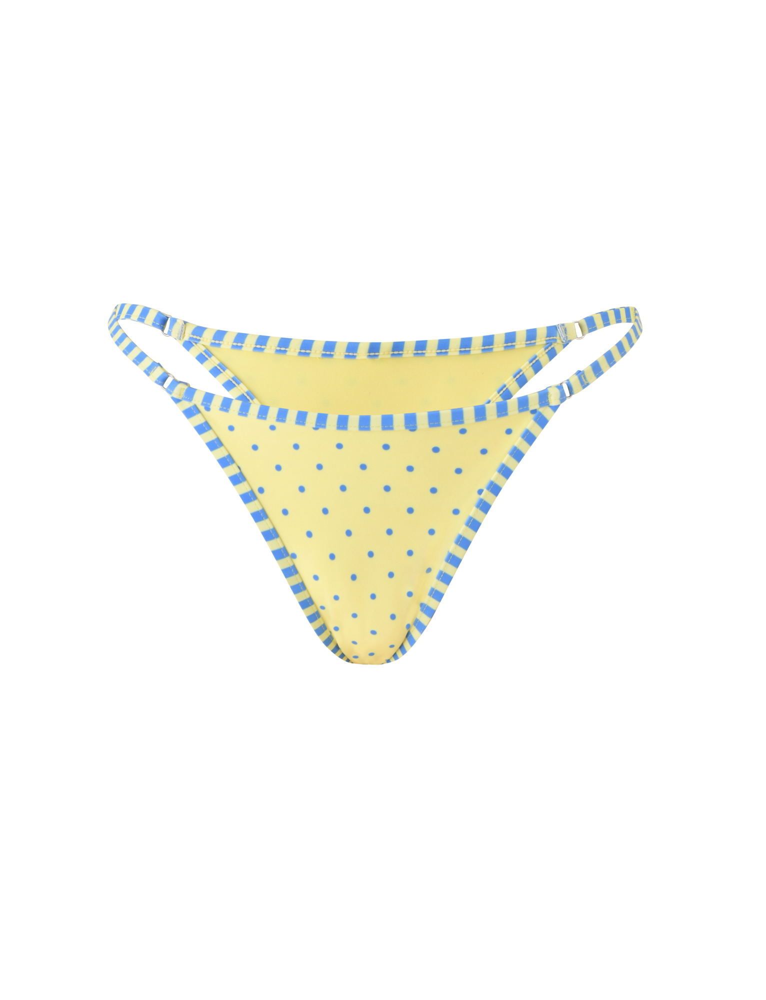 DIANA SWIM SKIRT SET - LEMON AND BLUEBERRY SPOT