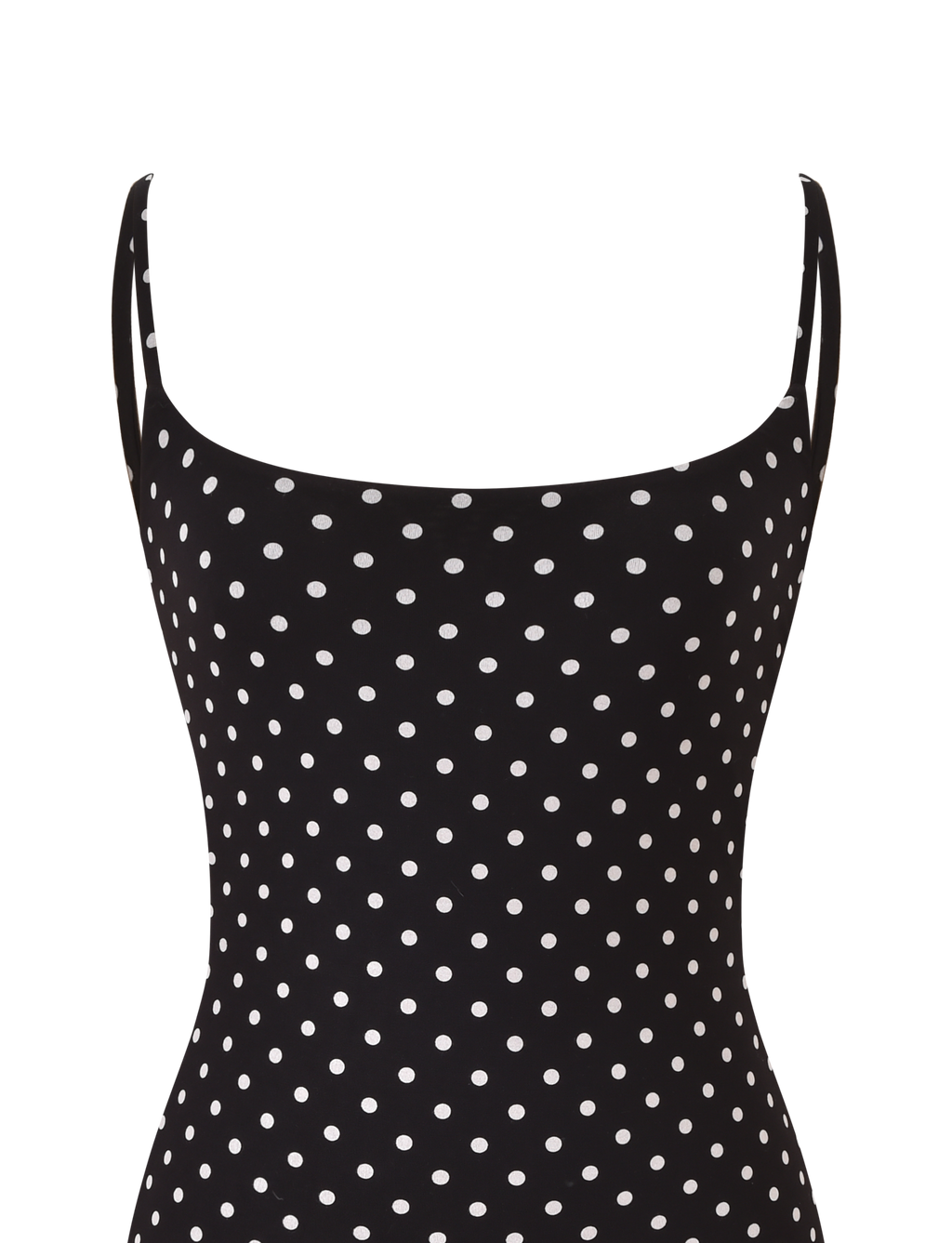 MINERVA MINI DRESS 2.0 - BLACK POLKA DOT