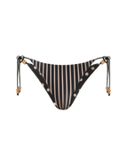 FINLEA REVERSIBLE BIKINI BOTTOM - BLACK AND TAN