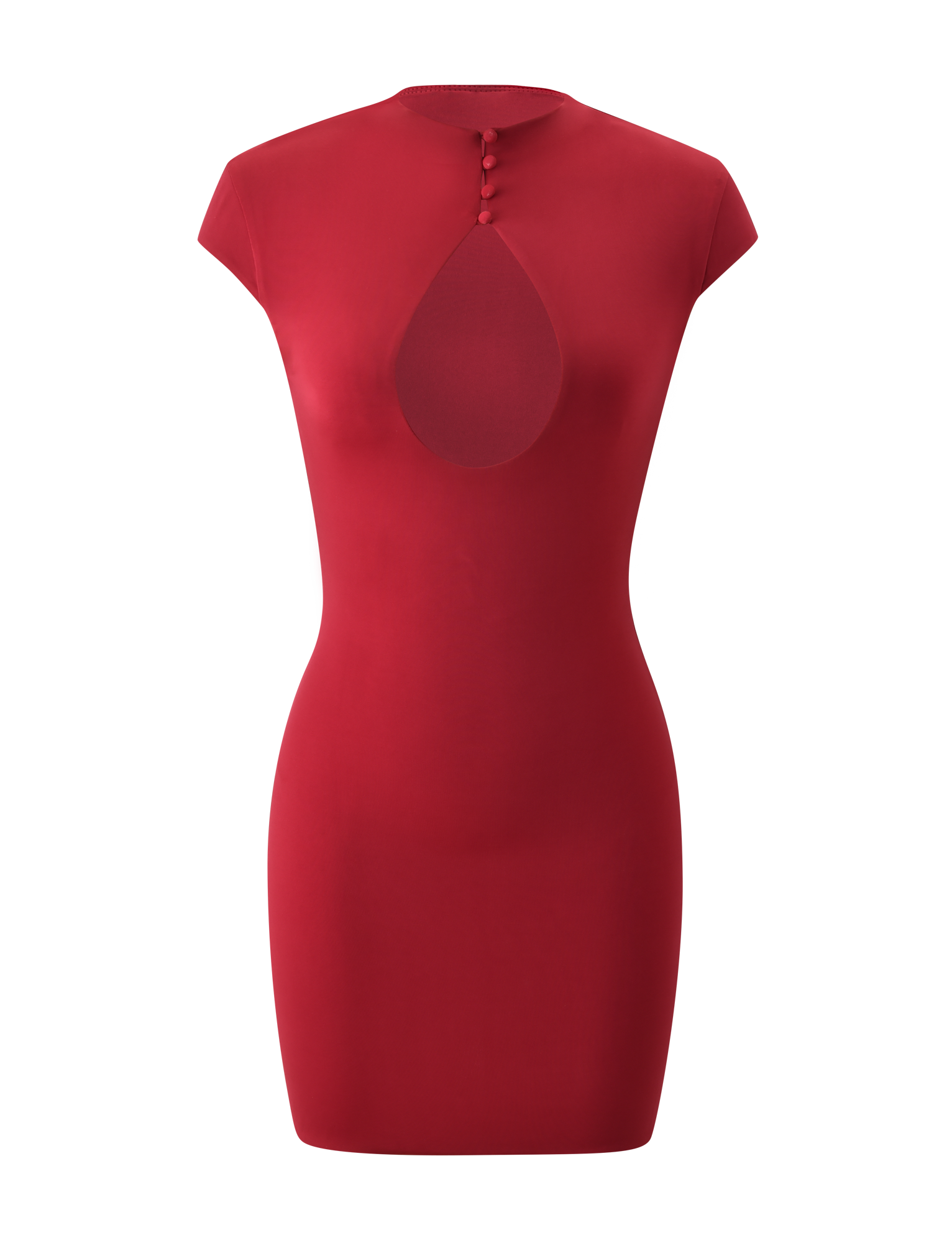 MILLS MINI DRESS - ROJO