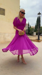 Fiona | Fuchsia Elegante